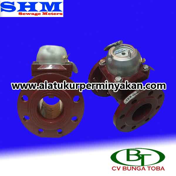 Jual Water meter Air Limbah SHM 3 inchi | shm dn 80 mm water meter | sewage meter | flow meter air kotor 3 inchi | distibutor water meter air limbah | shm