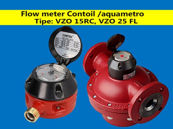Distributor Flow meter Aquametro Contoil VZO 15 RC vZO 25 - Jual- aquametro indonesia - jual flow meter minyak - contoil vzo 25 fl - vzo 50 fl - vzo