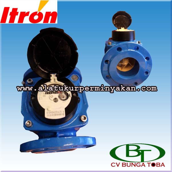 itron water meter 4 inchi tipe woltex dn 100 mm / cv.bunga toba / flow meter itron / jual water mer itron 4 inch / water meter itron / distributor itron