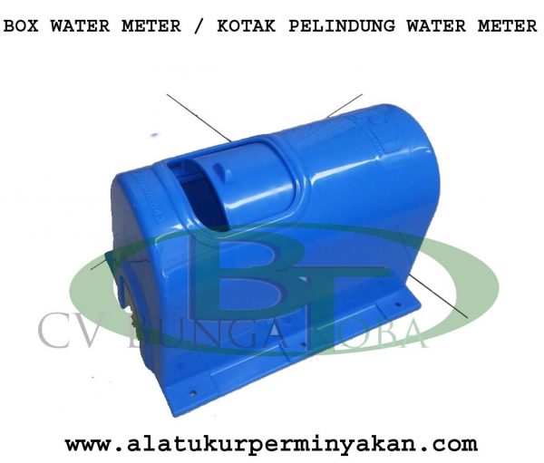 Box water meter plastik