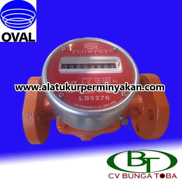 OVAL flowpet flow meter tipe LS 5276 oil flow meter