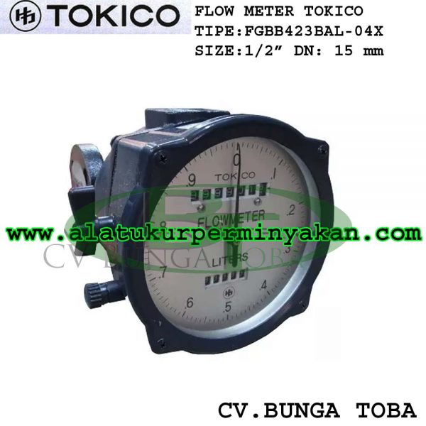 Oil Flow meter tokico 1/2 inch reset counter