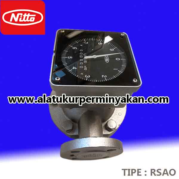 jual flow meter nitto seiko rsao meteran minyak
