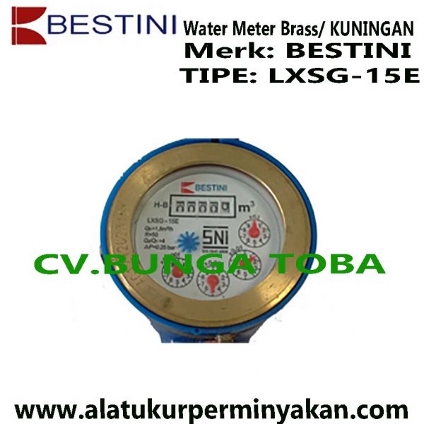 bestini water meter 1/2 inch