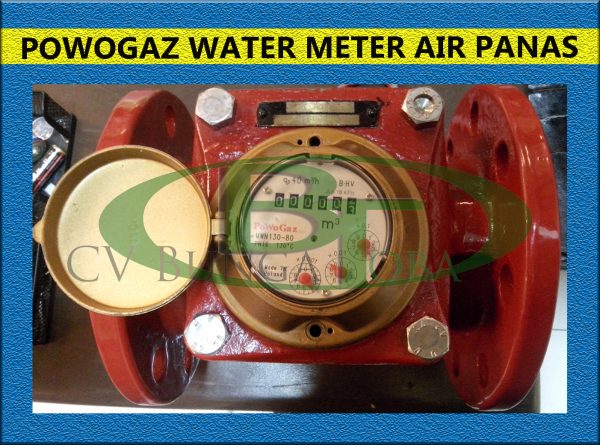 Powogaz water meter air panas size 2 inch jual watermeter / cv.bunga toba / harga powogaz hot water meter 2 inch / meteran air panas powogaz