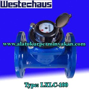 Jual meteran air westechaus 4 inch dn 100 mm / cv.Bunga Toba / Distributor westechaus flow meter air / westechaus dn 100mm / water meter westechaus lxlc 100