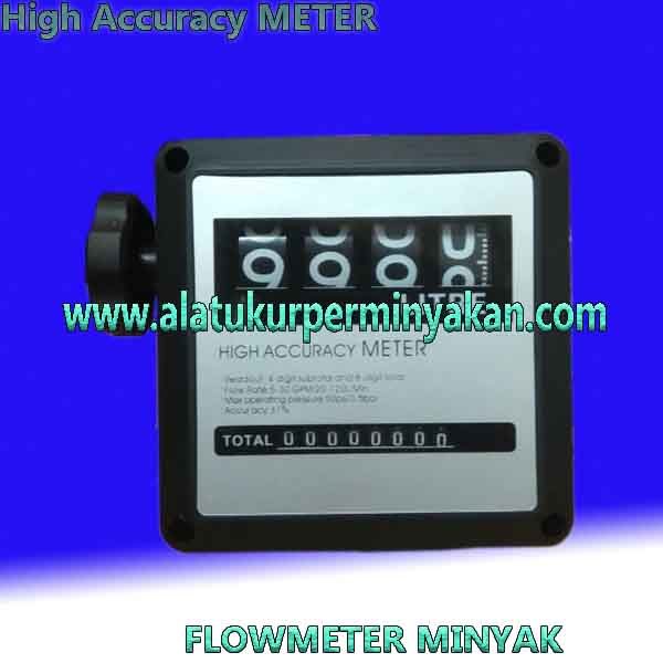 Flow meter minyak 1 inch merk HIGH ACCURACY METER DIESEL | Diesel fuel Oil Flow meter | flow meter high accuracy Meter | flow meter 4 digit 1 inch | meteran