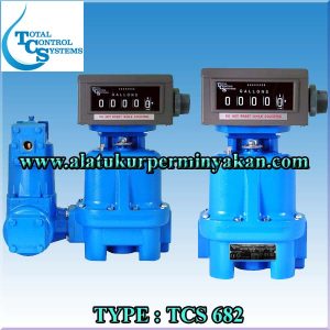 TCS 682 Flow meter minyak total control system