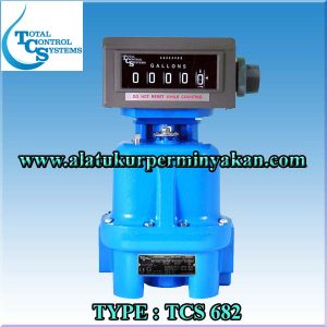 TCS 682 Total Control System Flowmeter minyak solar