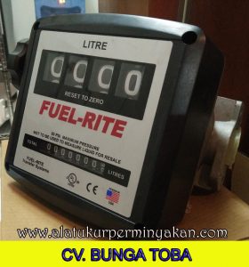 Jual flow meter Fuel Rite 4 Digit 1 inchi