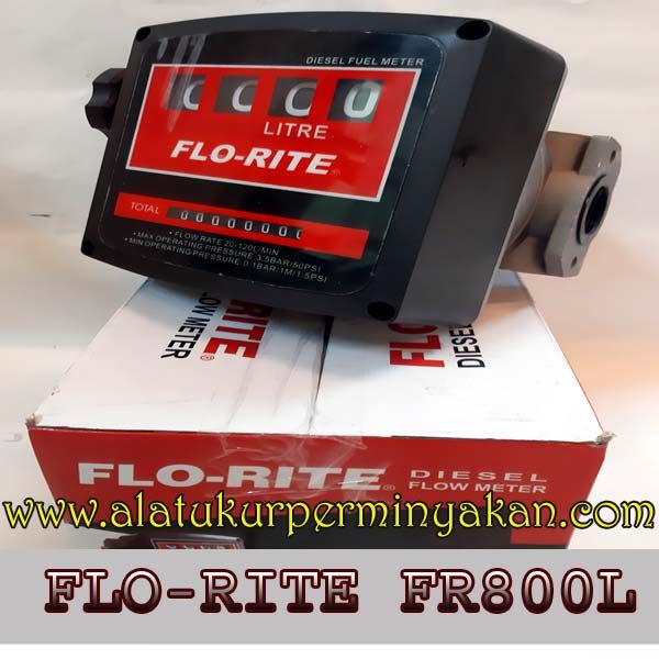 Flow meter 1 Inch Flo Rite FR 800 L