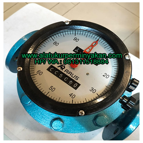 flow meter oval gear merek arus size 2 inch