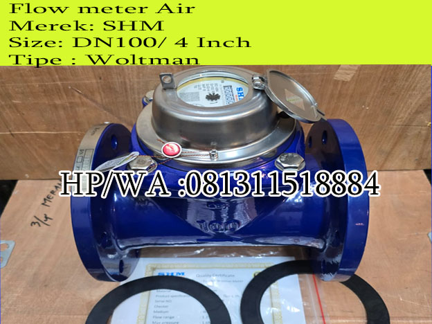 shm dn100 meter air 4 inch woltman