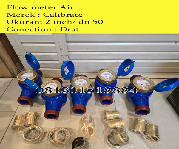 flow meter air 2 inch merek calibrate dn50