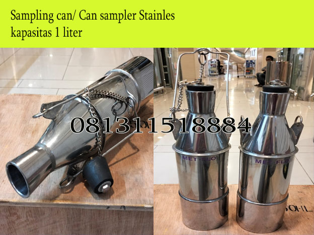 oil sampling can stainles steel
