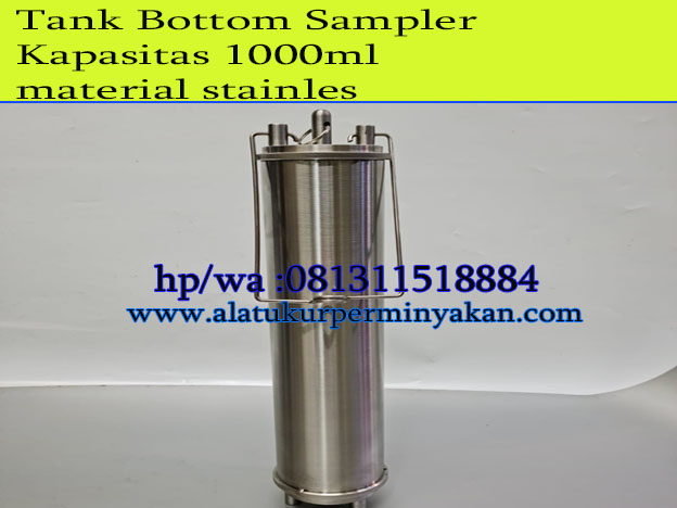 Tank Bottom sampler stainles 1 liter