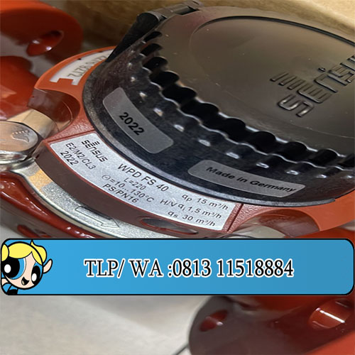 flow meter sensus dn40 air panas